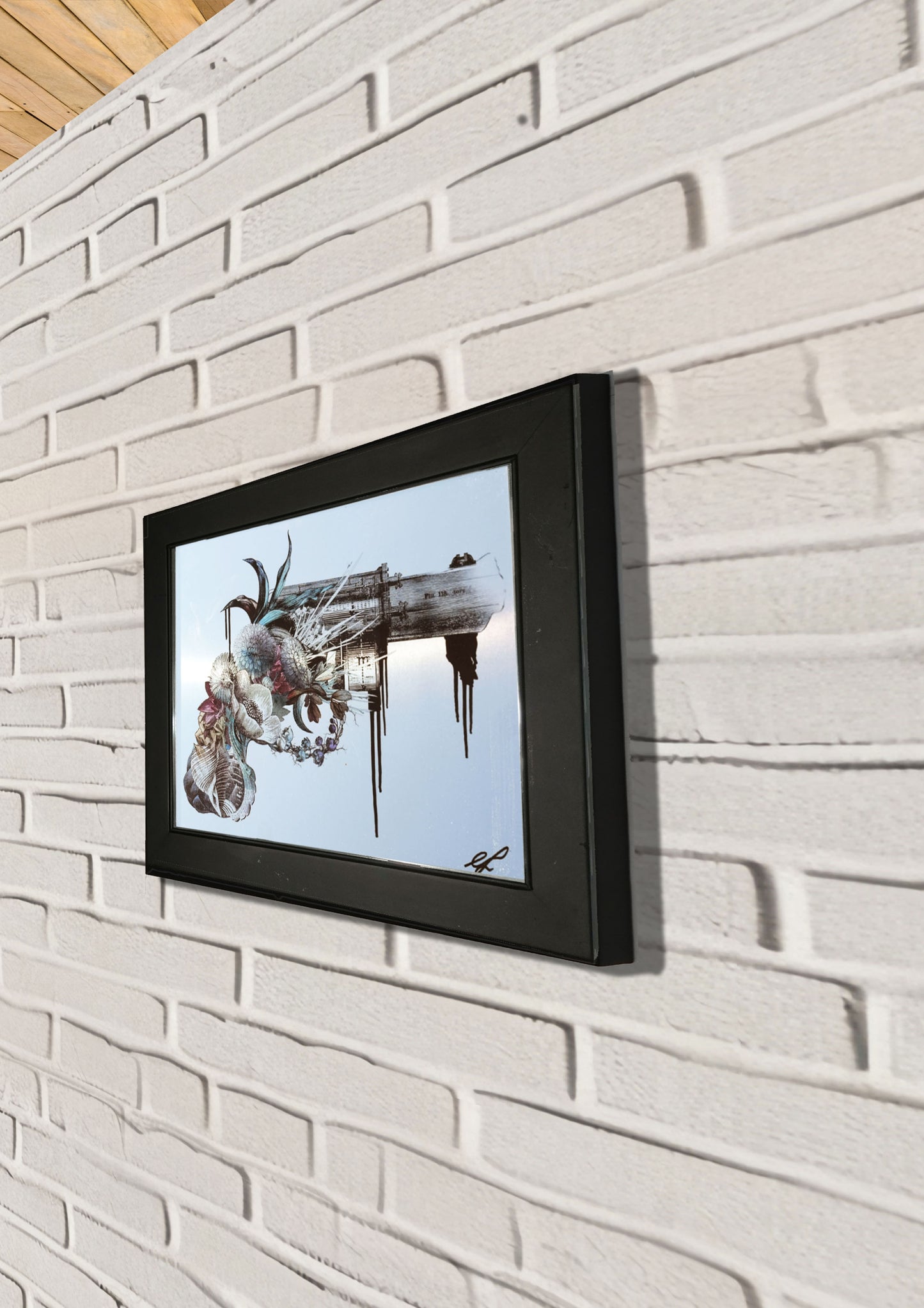 Not Now Nancy - 'Bury them with a smile' Mirror Wall Art