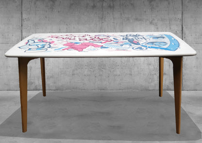 Art Jaz - '4 Elements Of Hip Hop' Large Table